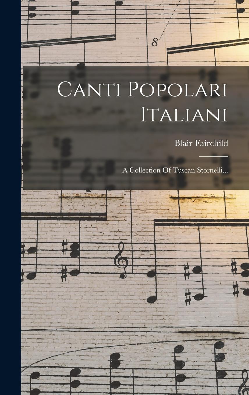 Vorderes Coverbild Canti Popolari Italiani