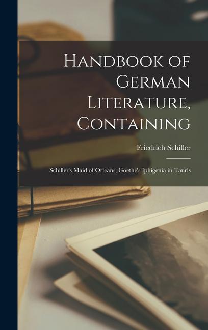 Vorderes Coverbild Handbook of German Literature, Containing