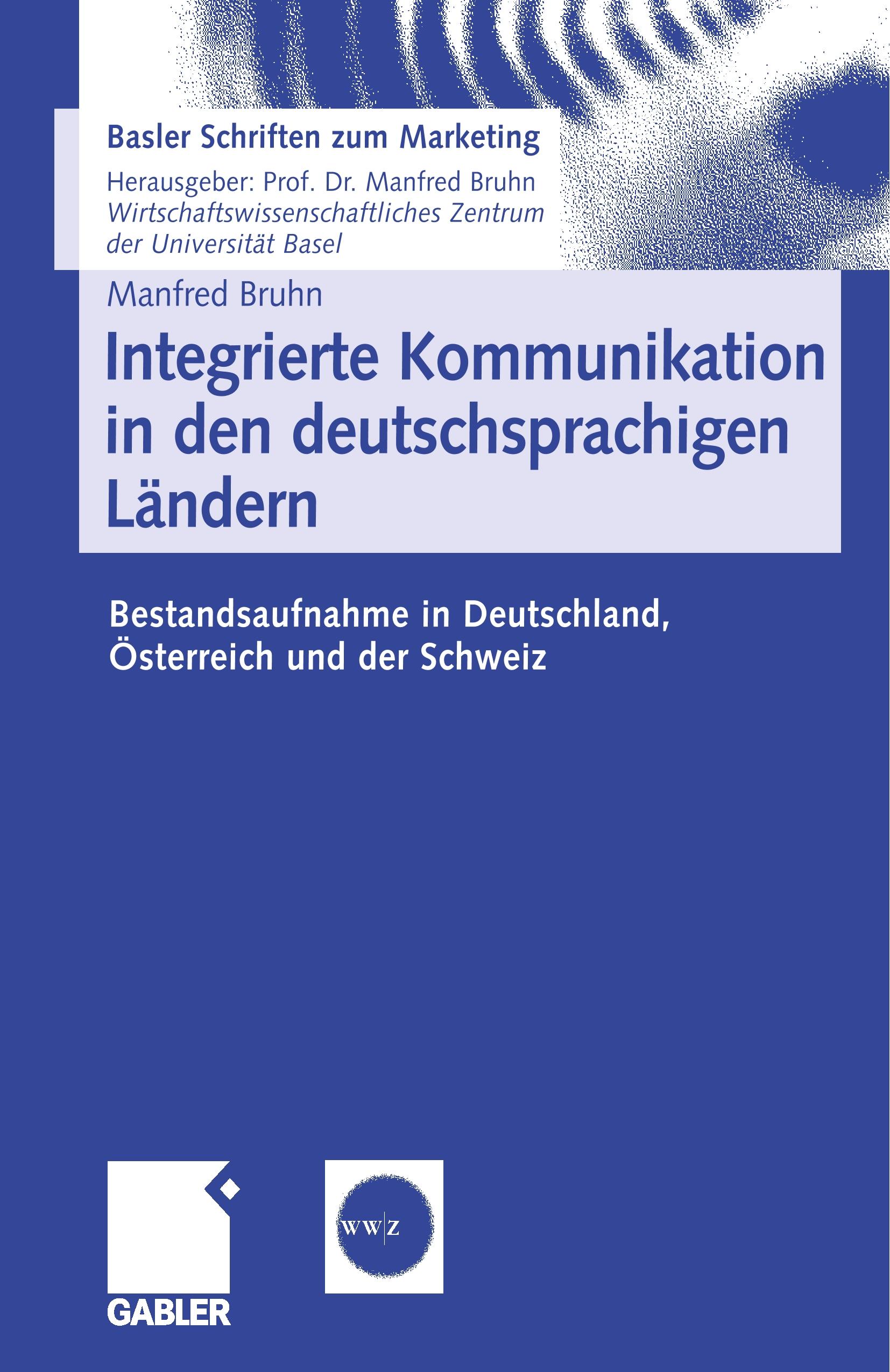 Vorderes Coverbild Integrierte Kommunikation in den deutschsprachigen Ländern