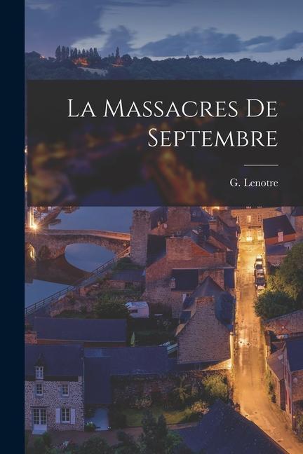 Vorderes Coverbild La massacres de Septembre