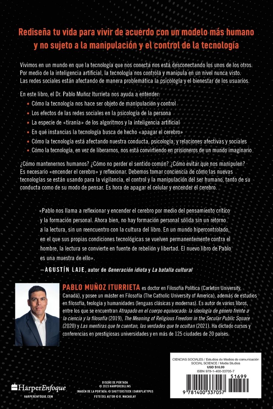 Rückseitencover The Apaga El Celular Y Enciende Tu Cerebro