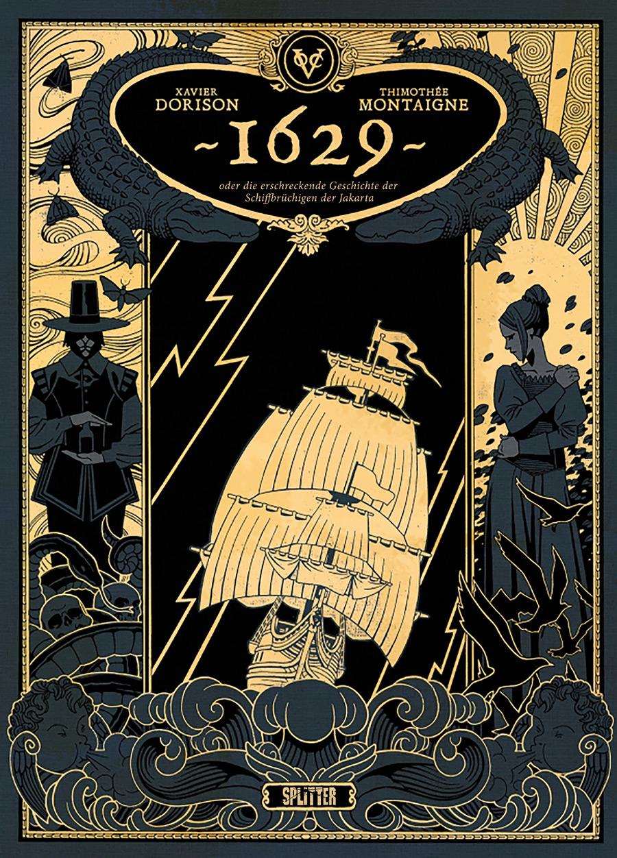 Vorderes Coverbild 1629, oder die erschreckende Geschichte der Schiffbrüchigen der Jakarta. Band 1