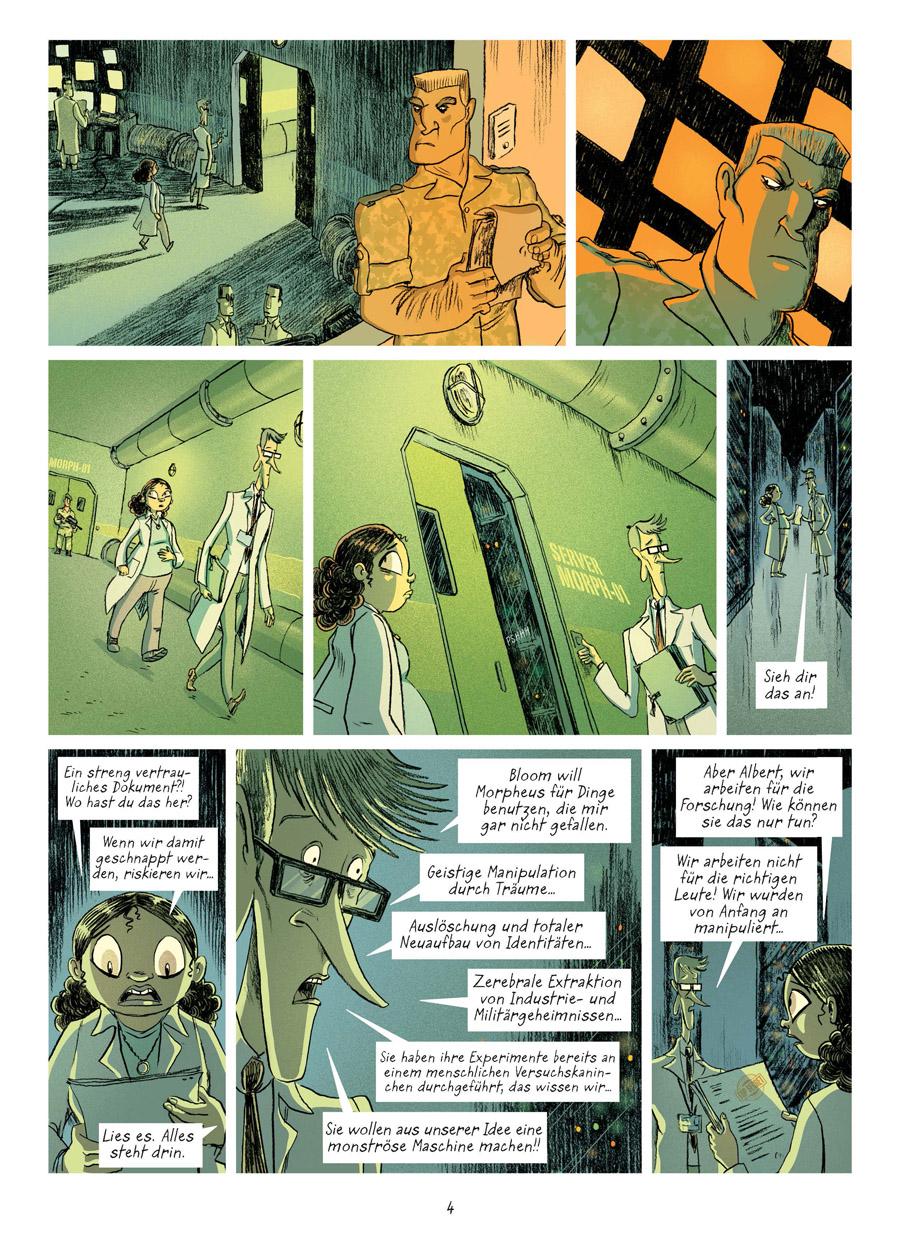 Beispielinhalt (Bild) Die Albtraumjäger. Band 5