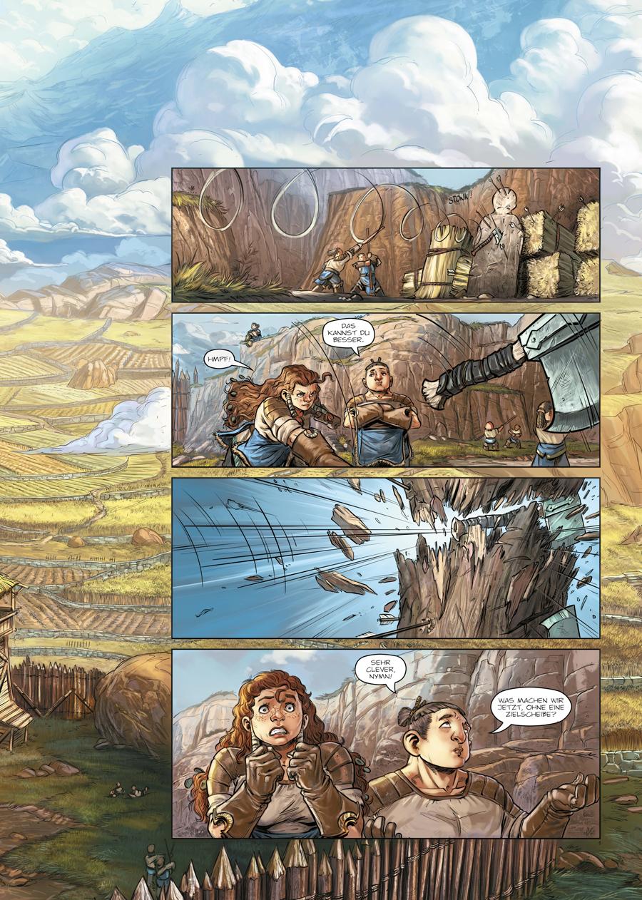 Beispielinhalt (Bild) Die Saga der Zwerge. Band 25