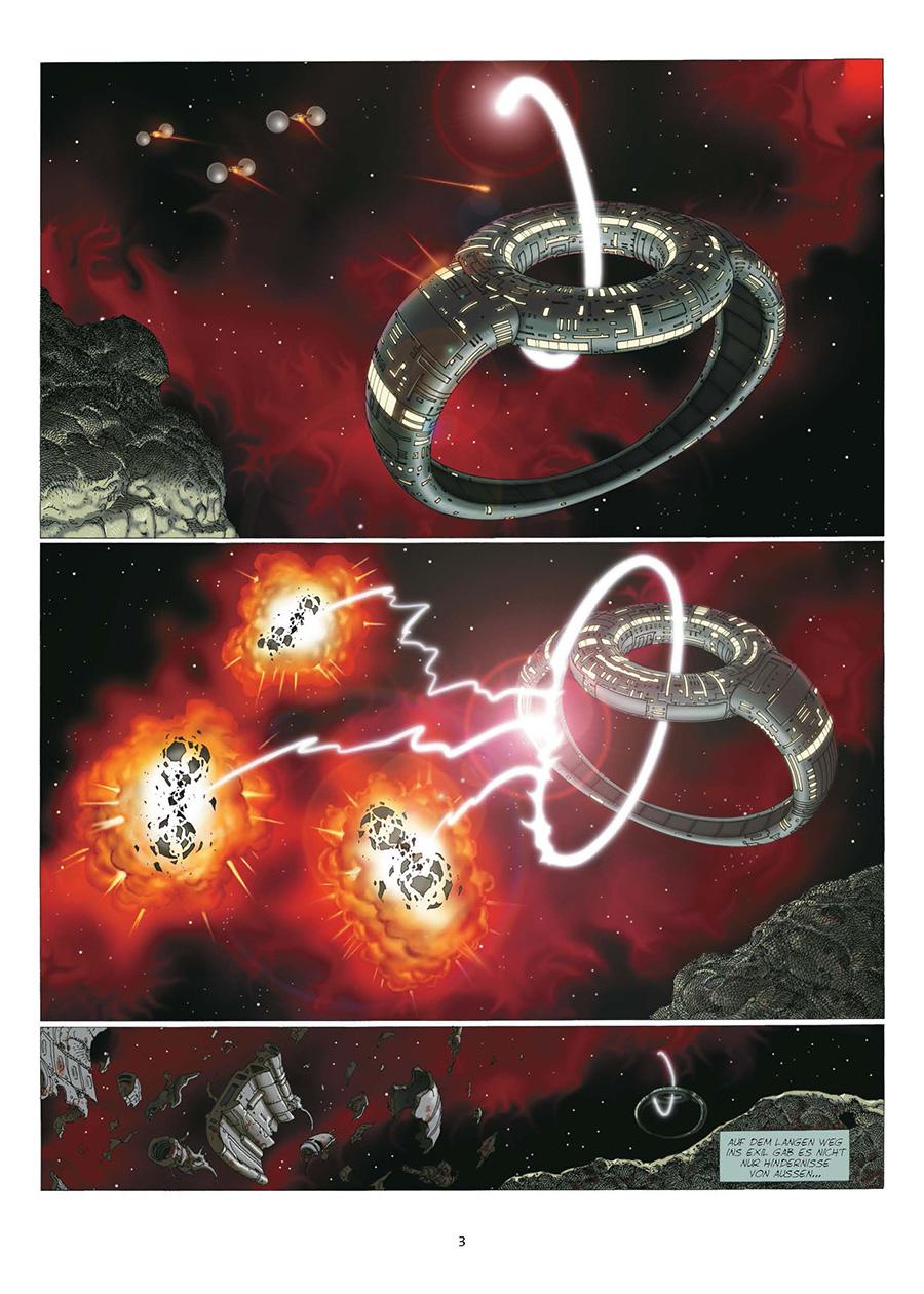 Beispielinhalt (Bild) Die Techno-Väter. Doppelband 3 + 4