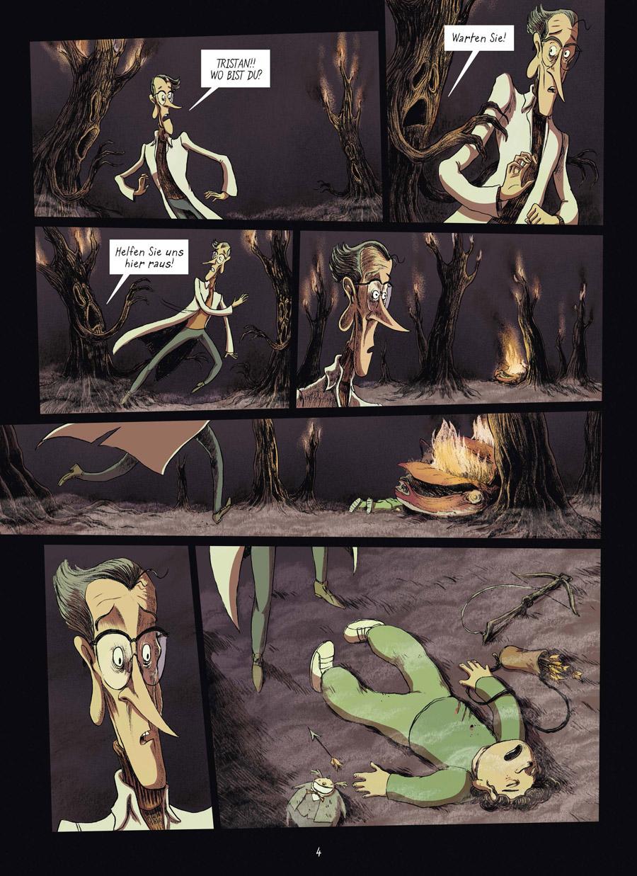 Beispielinhalt (Bild) Die Albtraumjäger. Band 4