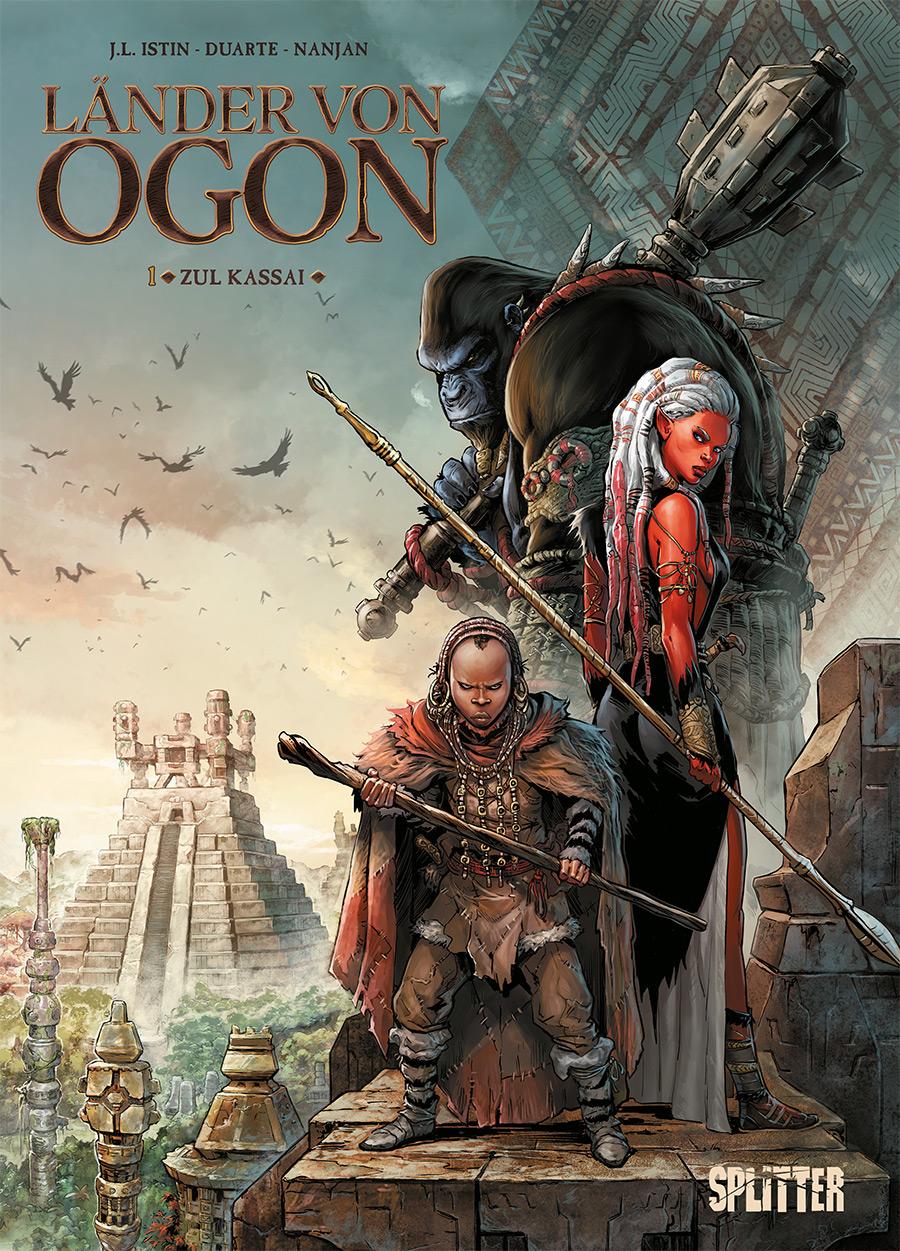 Vorderes Coverbild Länder von Ogon. Band 1