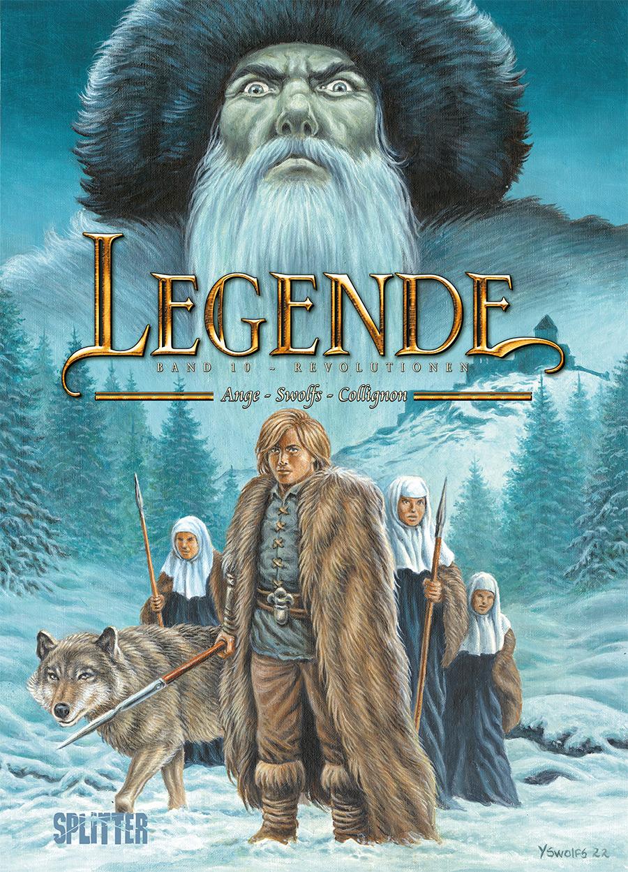 Vorderes Coverbild Legende. Band 10