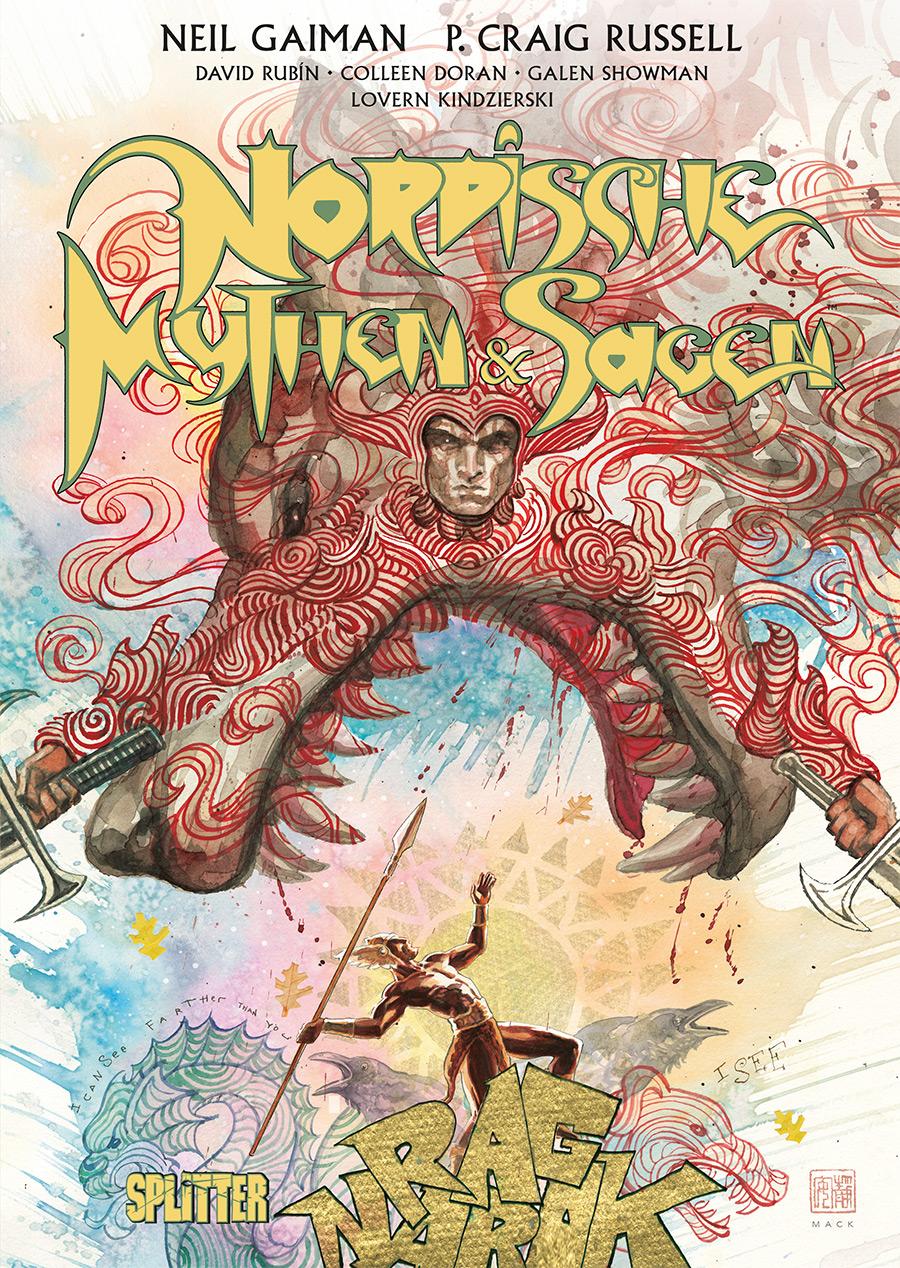 Vorderes Coverbild Nordische Mythen und Sagen (Graphic Novel). Band 3