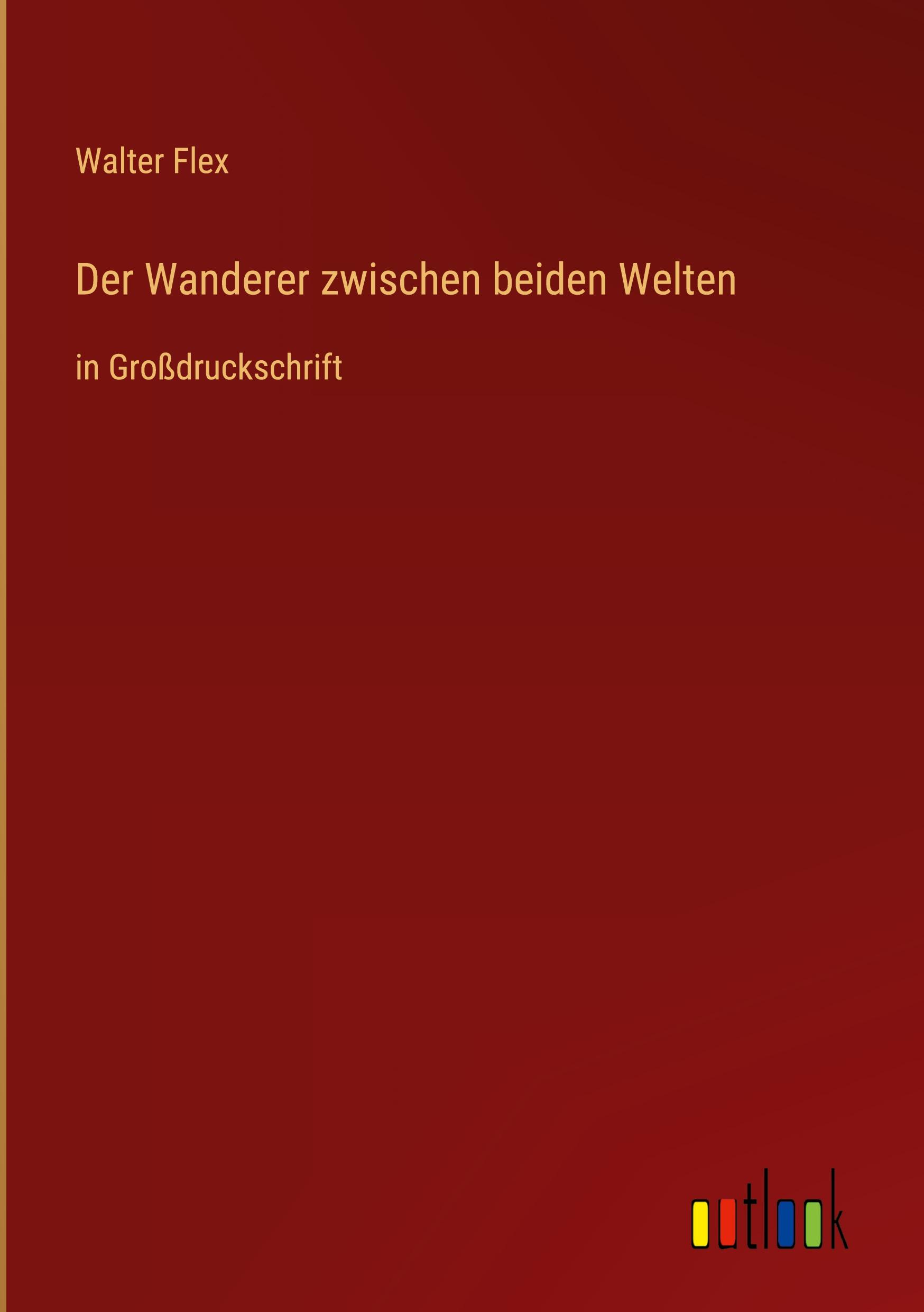 Vorderes Coverbild Der Wanderer zwischen beiden Welten