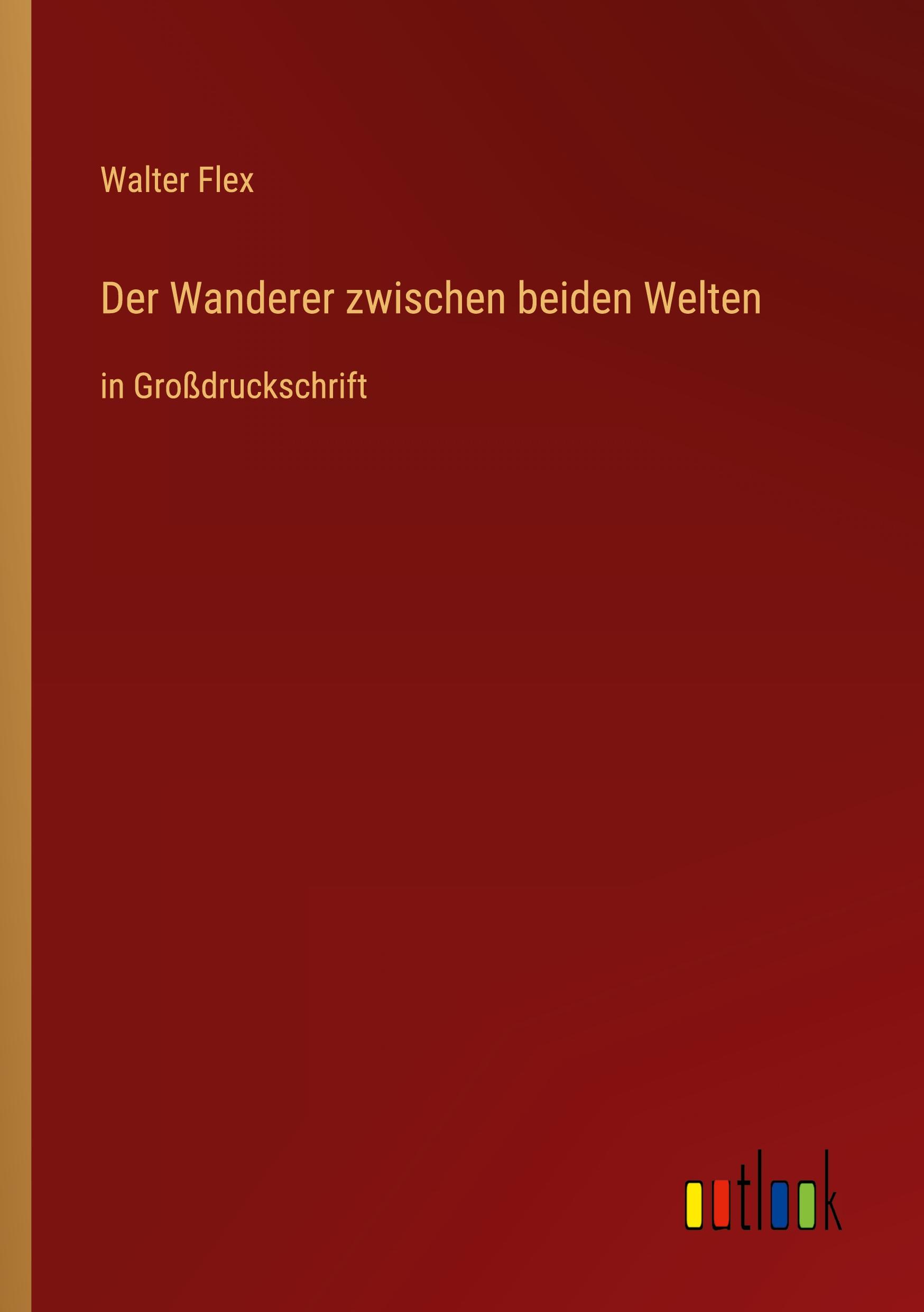 Vorderes Coverbild Der Wanderer zwischen beiden Welten