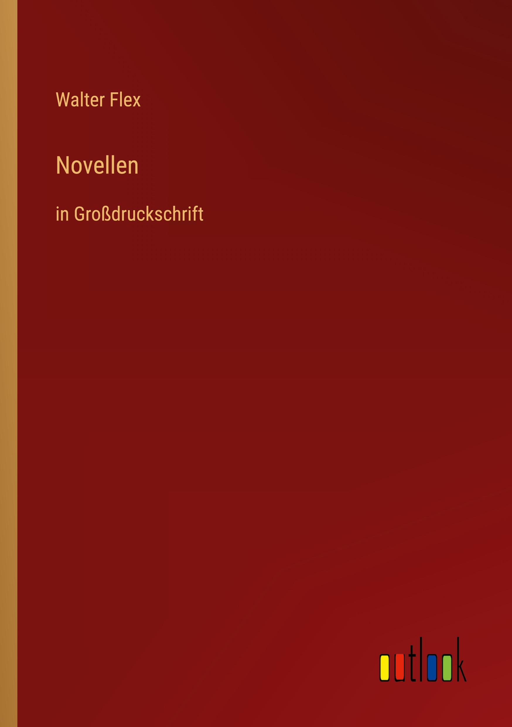 Vorderes Coverbild Novellen