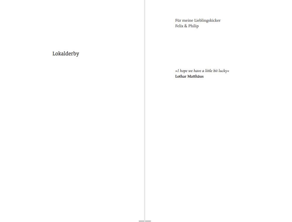 Beispielinhalt (Bild) Lokalderby