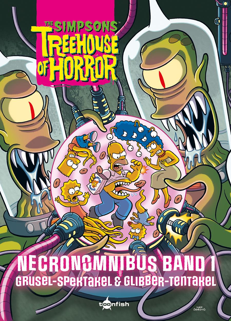 Vorderes Coverbild The Simpsons: Treehouse of Horror Necronomnibus. Band 1