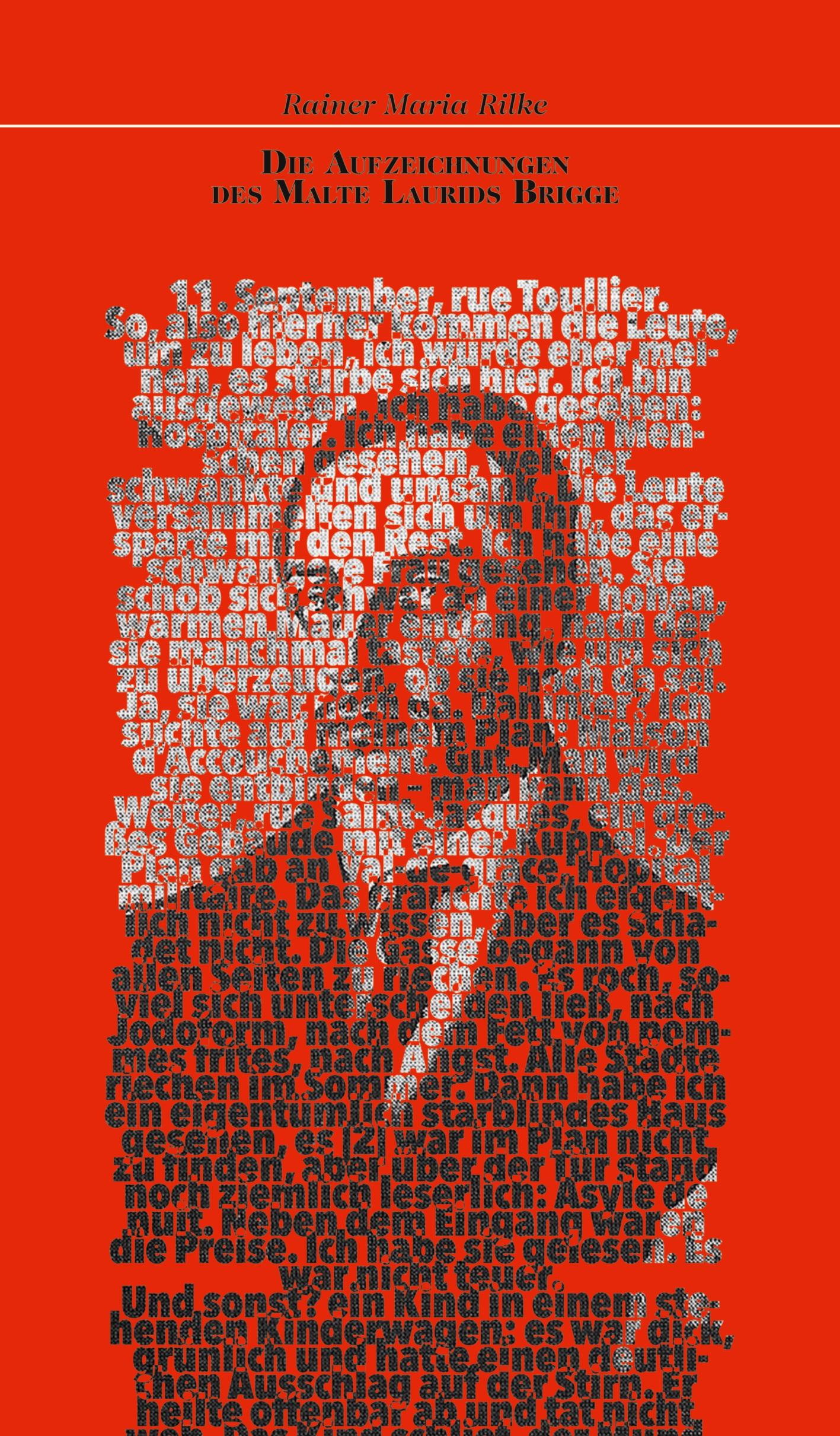 Vorderes Coverbild Die Aufzeichnungen des Malte Laurids Brigge