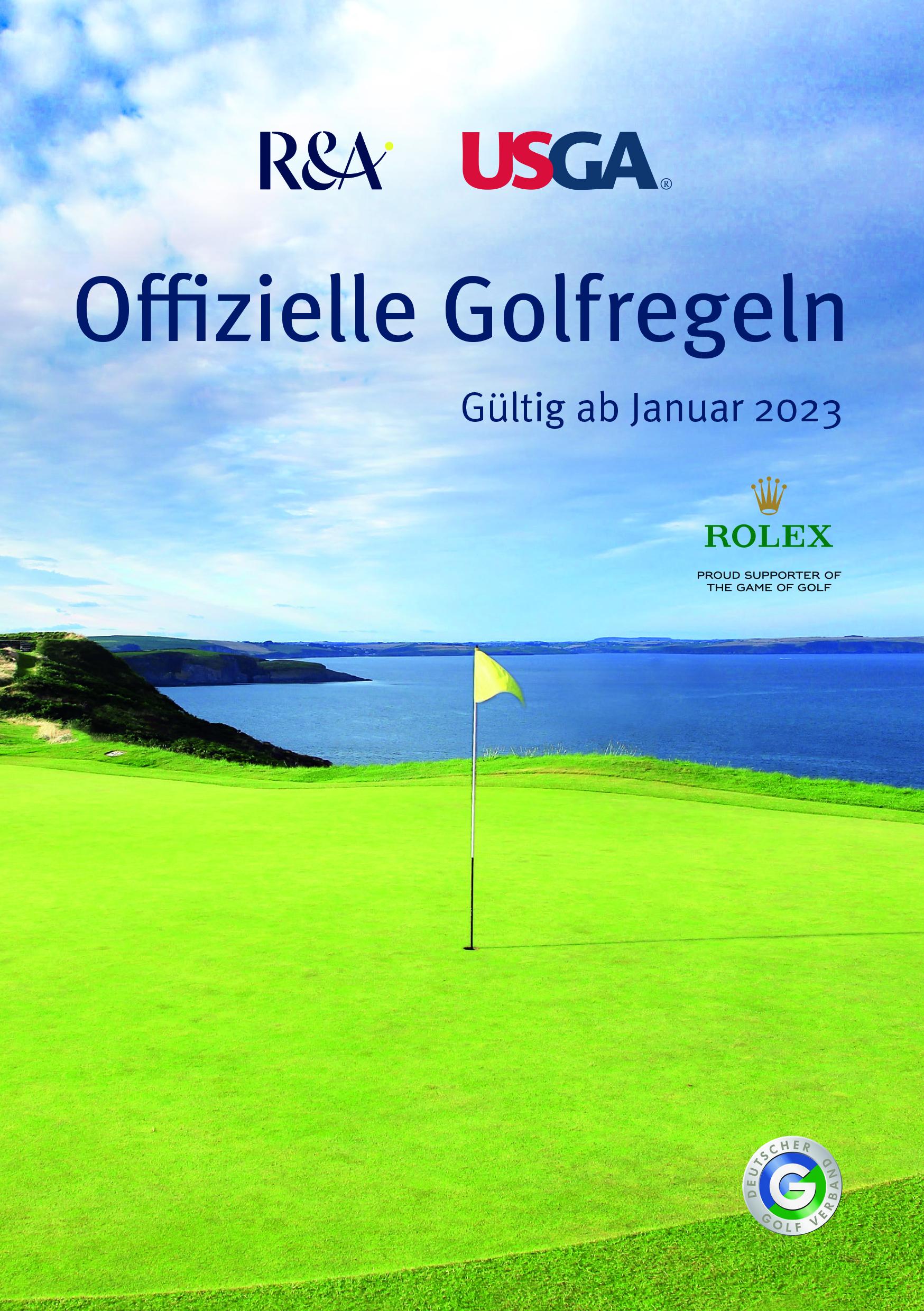 Vorderes Coverbild Offizielle Golfregeln