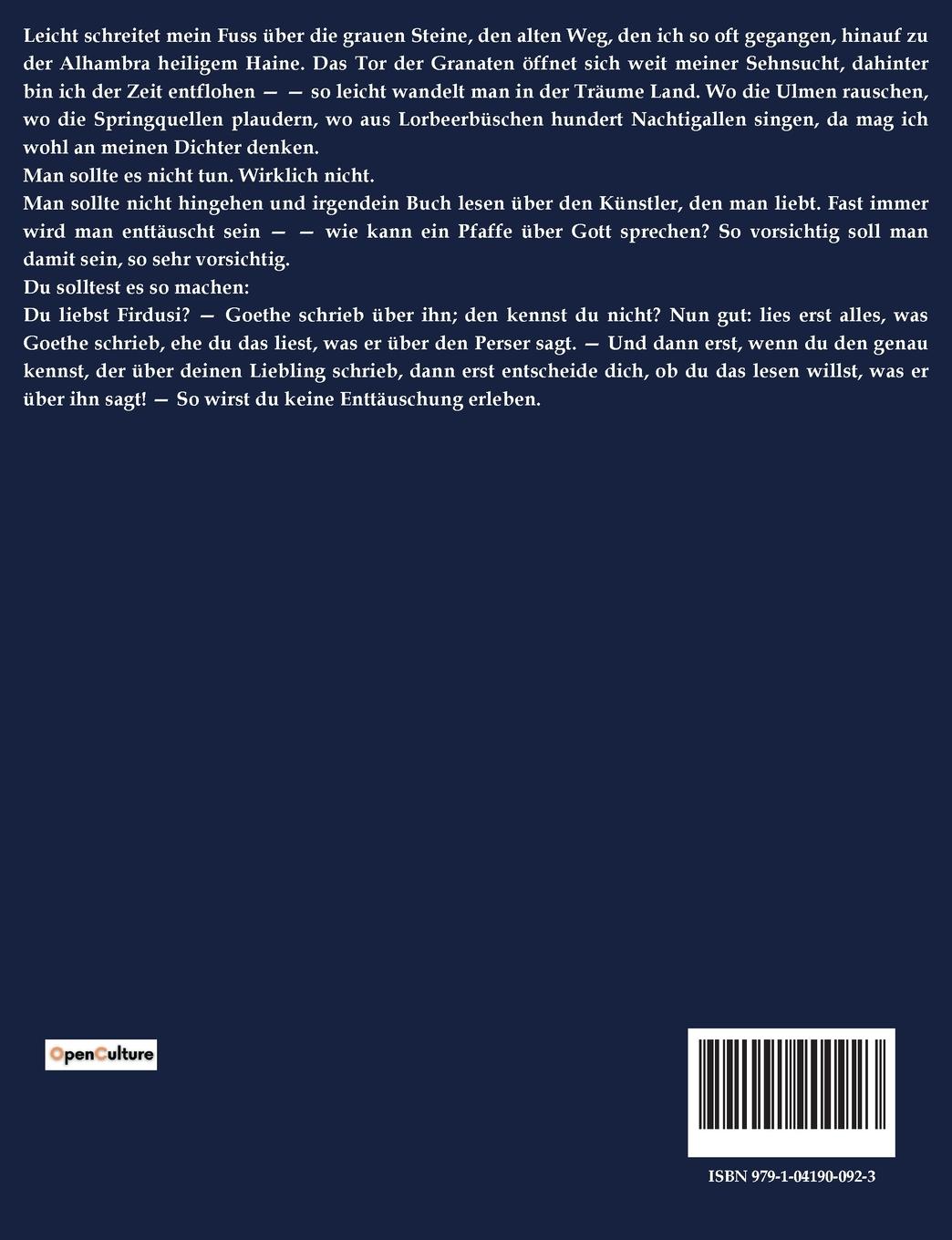Rückseitencover Edgar Allan Poe