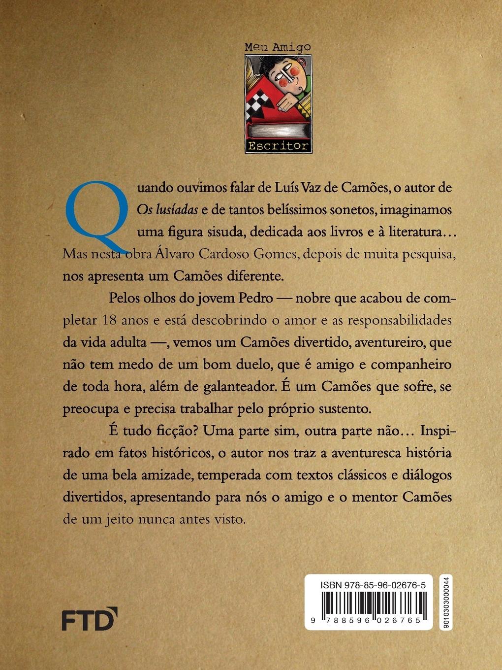 Rückseitencover Entre a pena e a espada