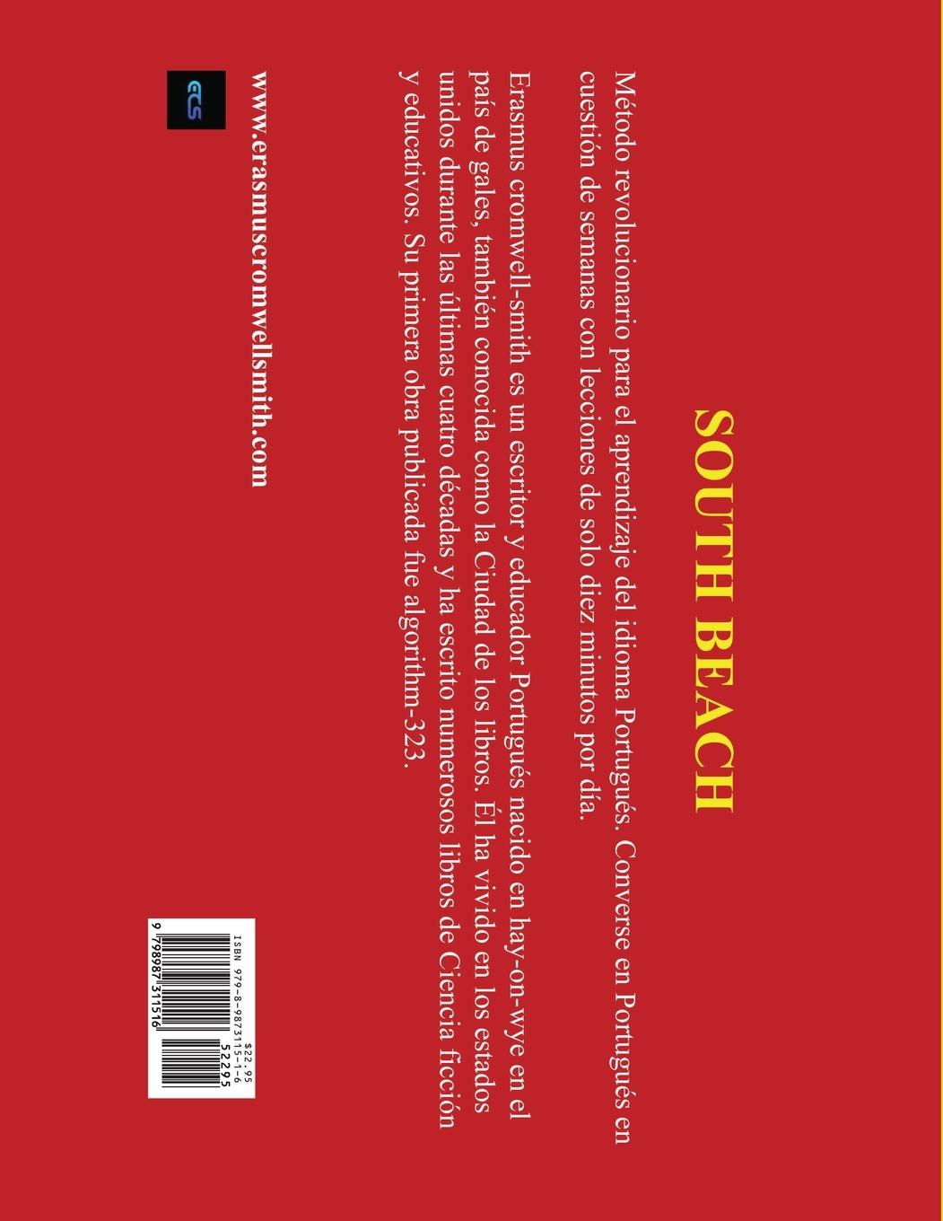 Rückseitencover El Método de Aprendizaje South Beach para Portugués conversacional