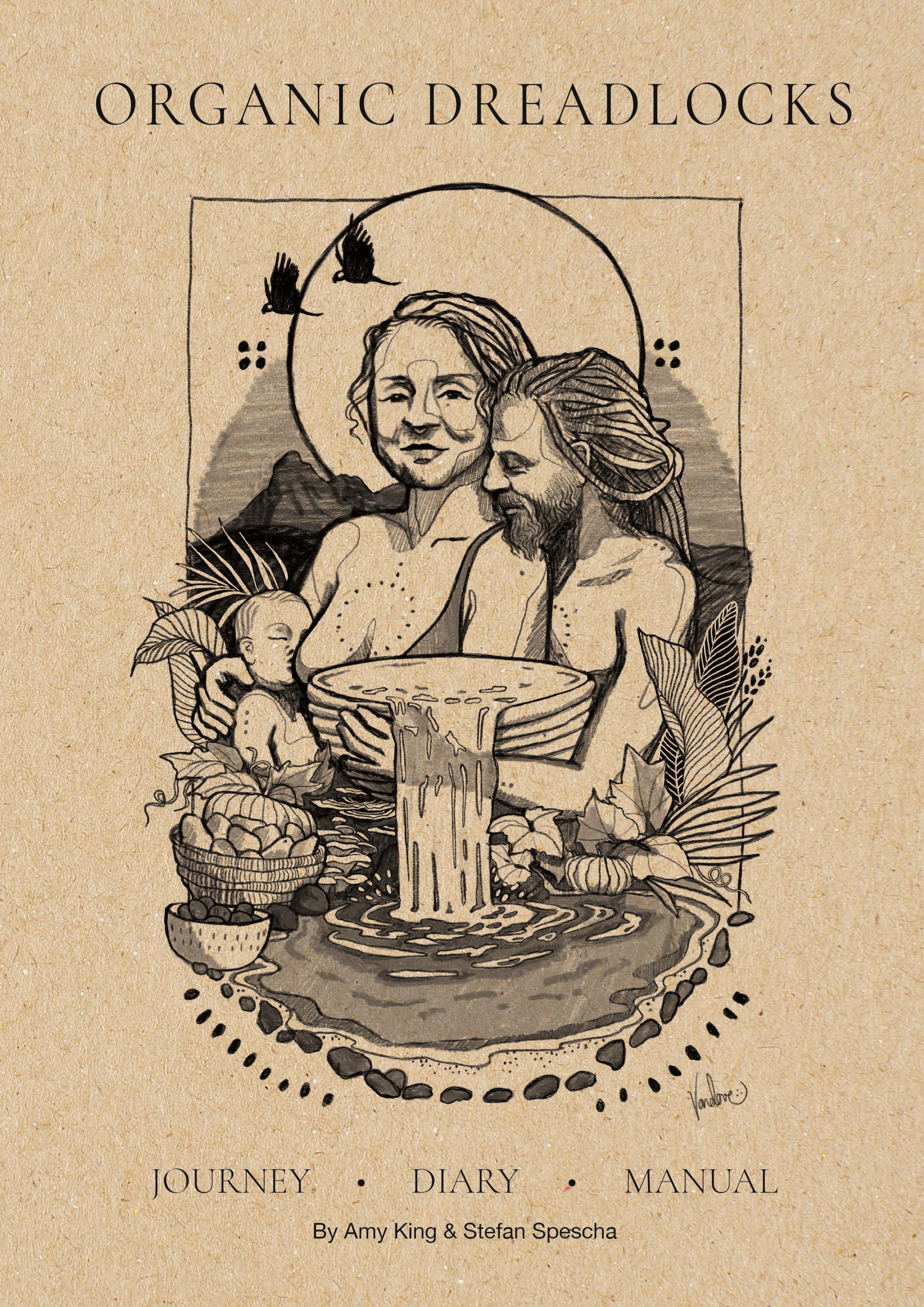 Vorderes Coverbild Organic Dreadlocks