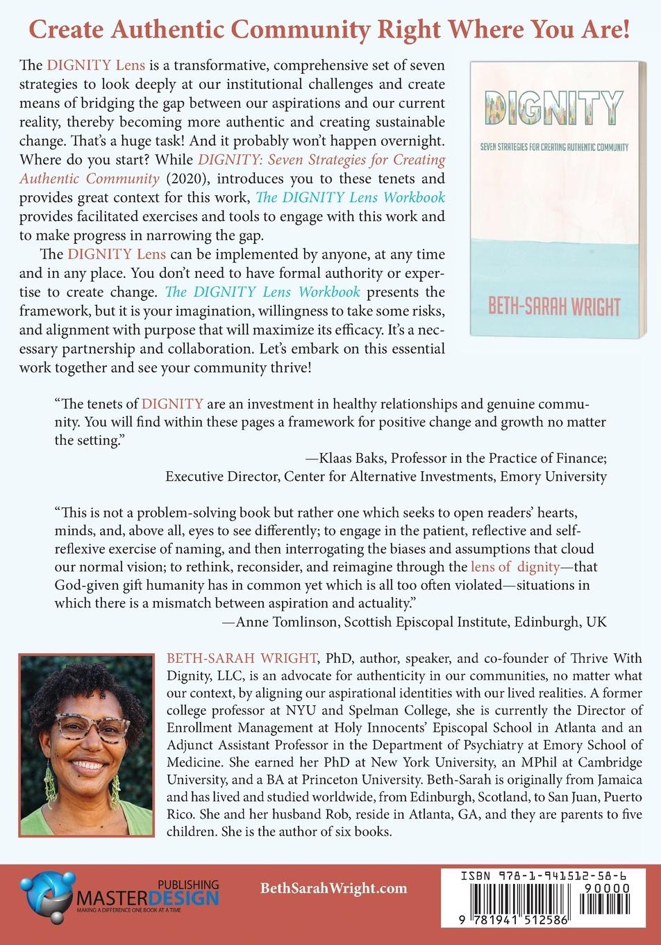 Rückseitencover The DIGNITY Lens Workbook