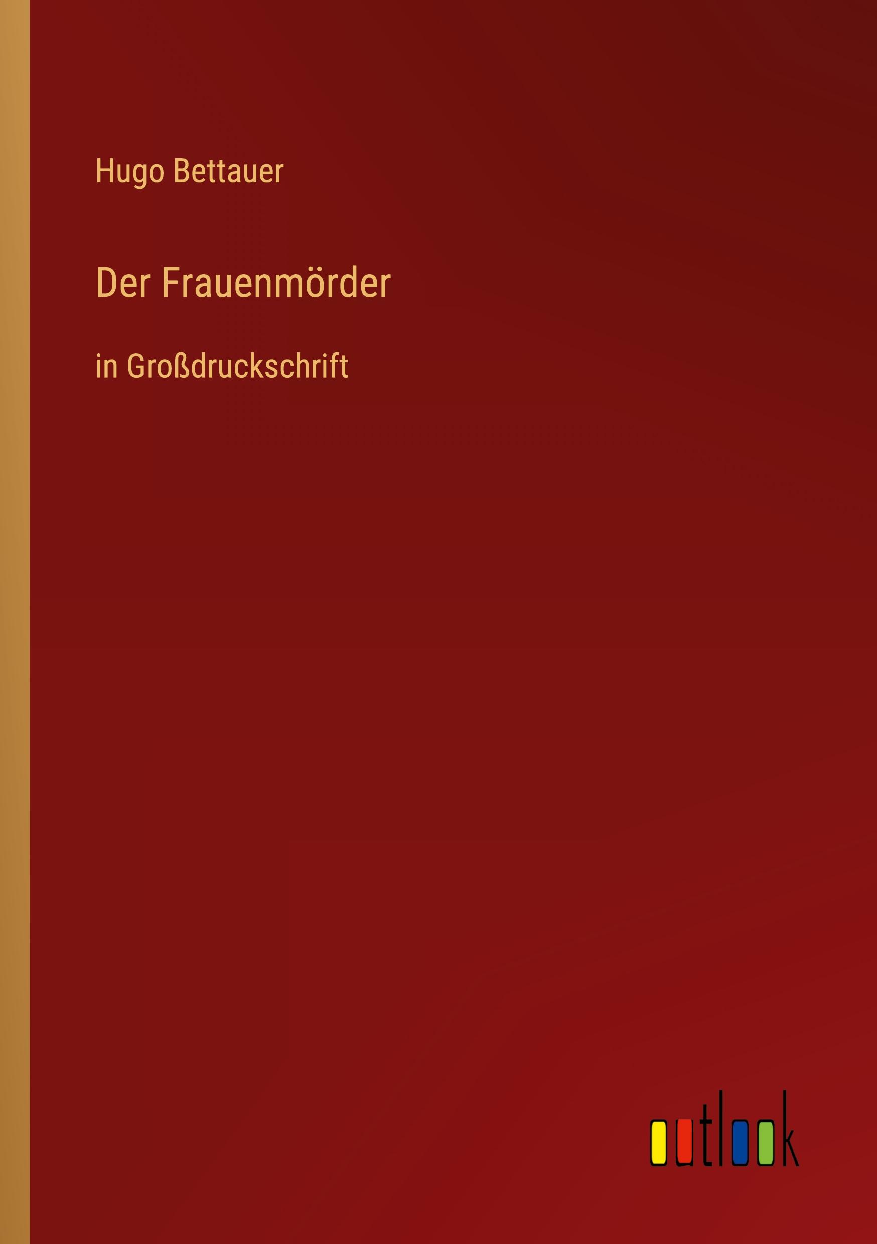 Vorderes Coverbild Der Frauenmörder