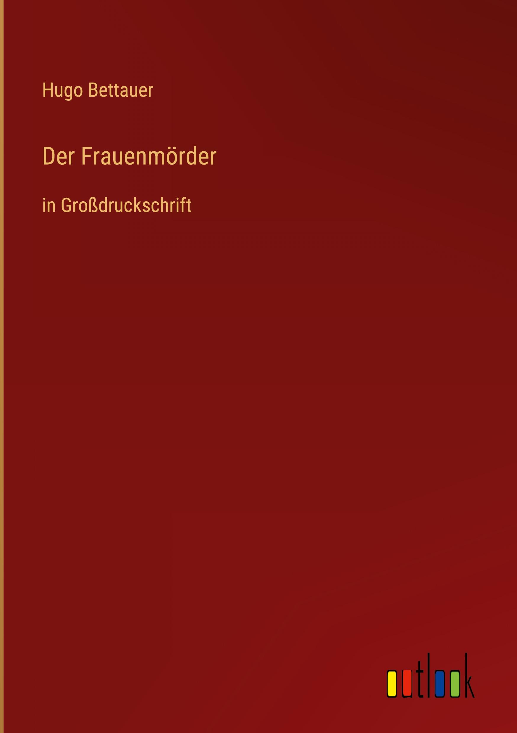 Vorderes Coverbild Der Frauenmörder