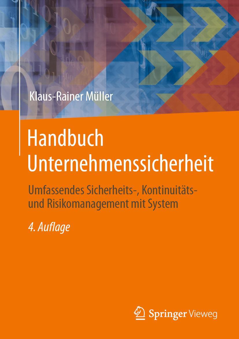 Vorderes Coverbild Handbuch Unternehmenssicherheit