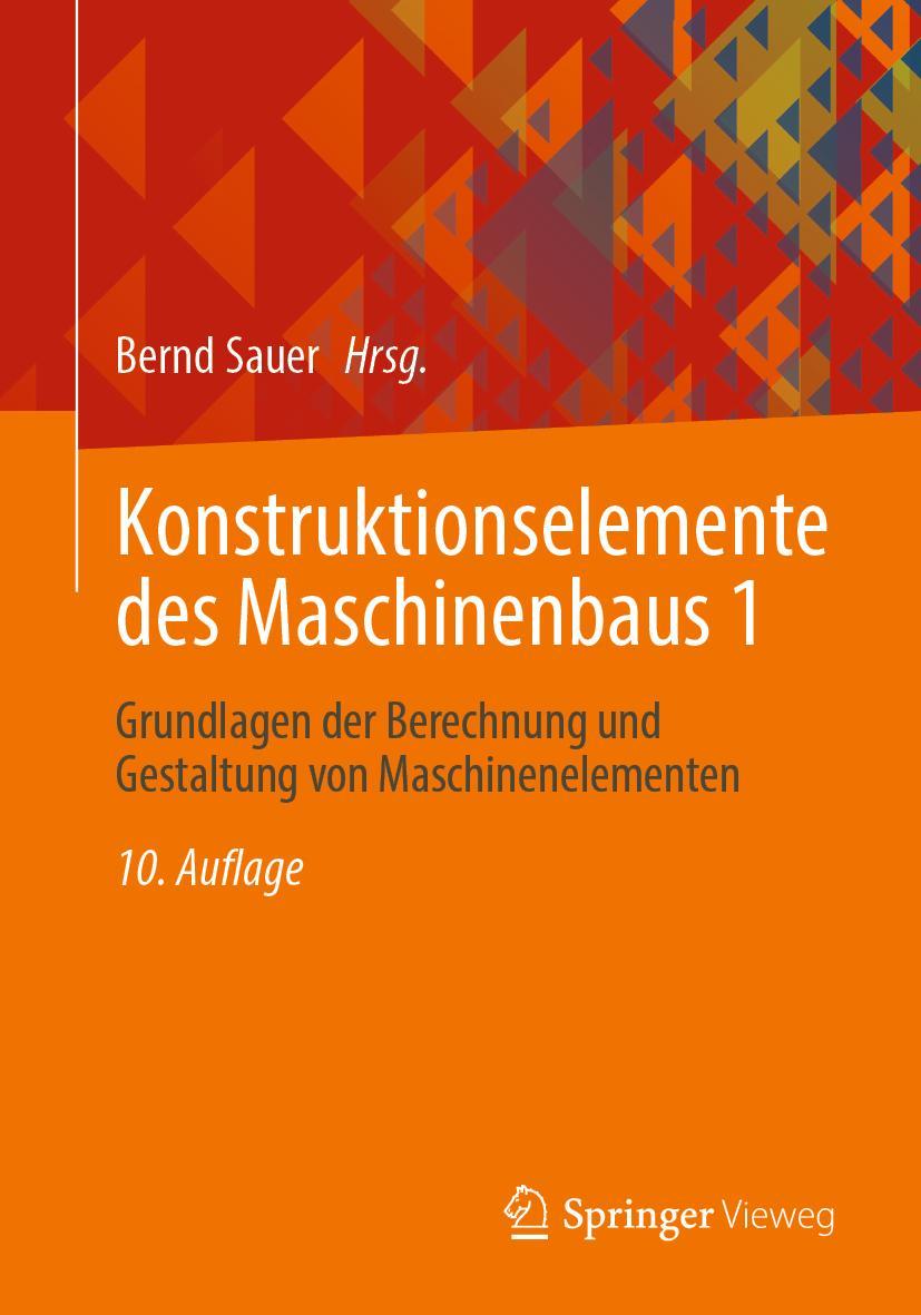 Vorderes Coverbild Konstruktionselemente des Maschinenbaus 1