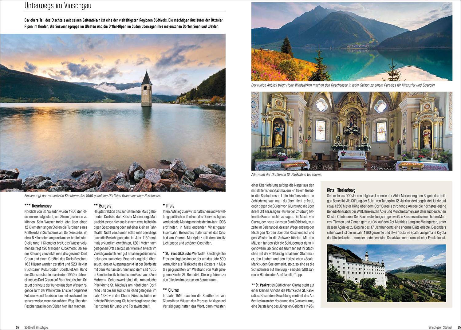 Beispielinhalt (Bild) KUNTH Unterwegs in Südtirol und den Dolomiten