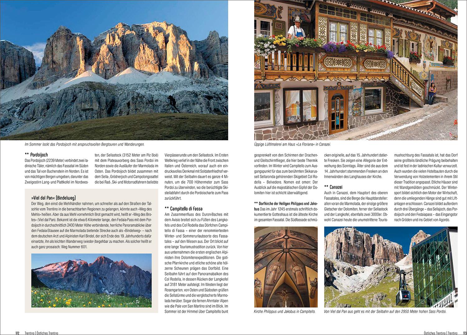 Beispielinhalt (Bild) KUNTH Unterwegs in Südtirol und den Dolomiten