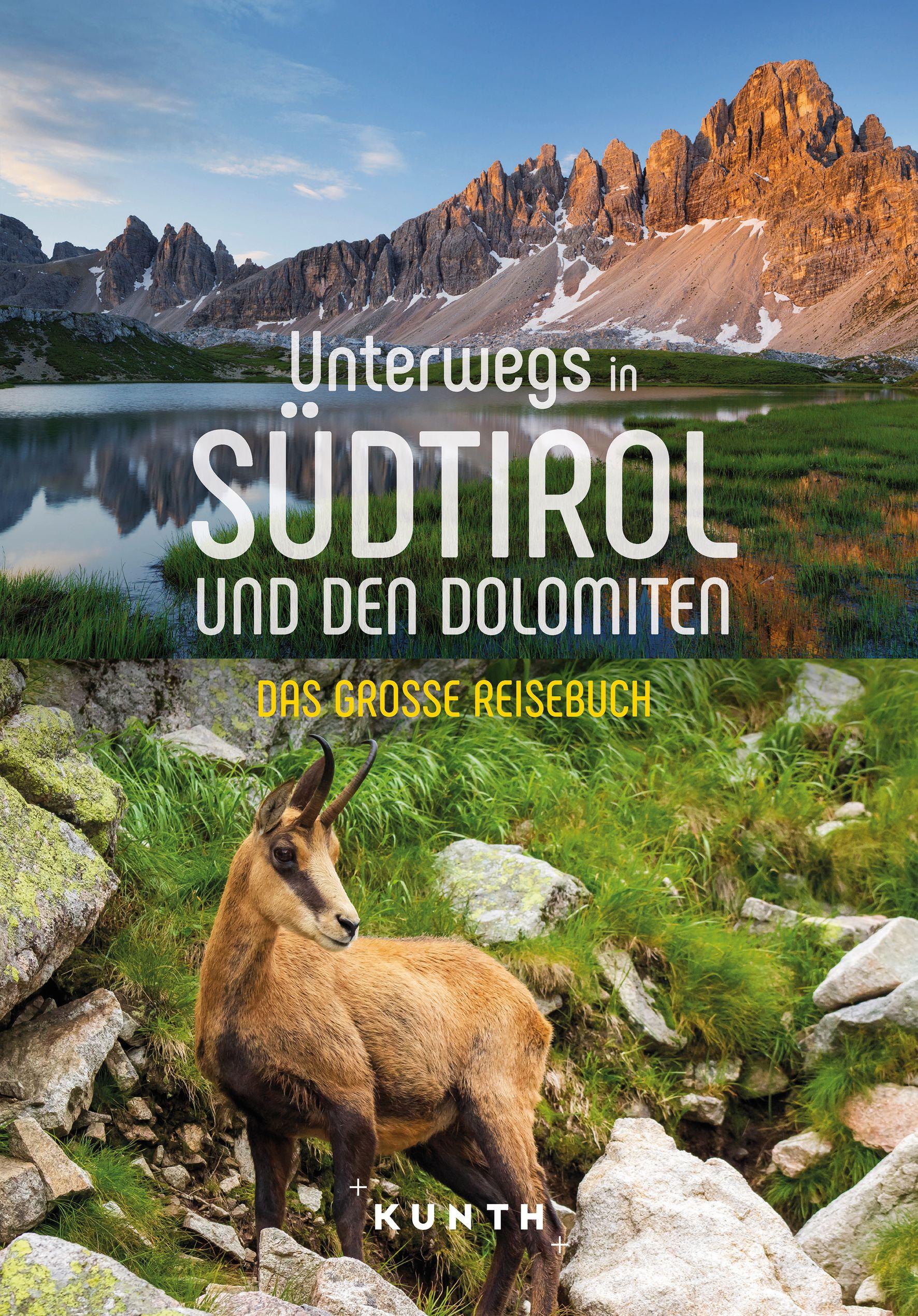Vorderes Coverbild KUNTH Unterwegs in Südtirol und den Dolomiten