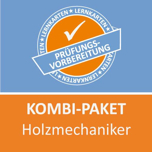 Vorderes Coverbild AubiShop24. de Kombi-Paket Holzmechaniker FR Herstellen von Möbeln und Innenausbauteilen Lernkarten