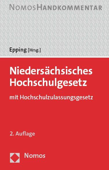 Vorderes Coverbild Niedersächsisches Hochschulgesetz