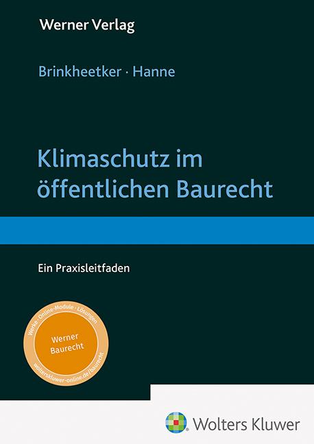 Vorderes Coverbild Klimaschutz im öffentlichen Baurecht