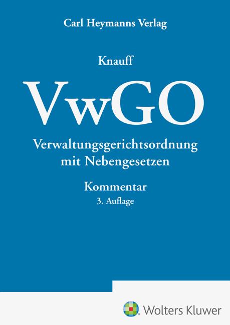 Vorderes Coverbild VwGO - Kommentar