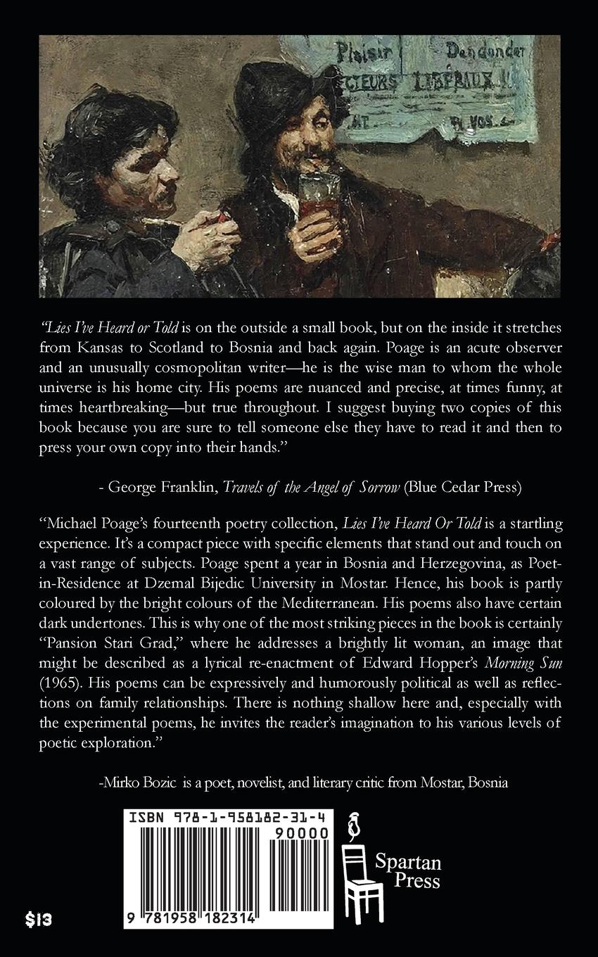 Rückseitencover Lies I've Heard or Told