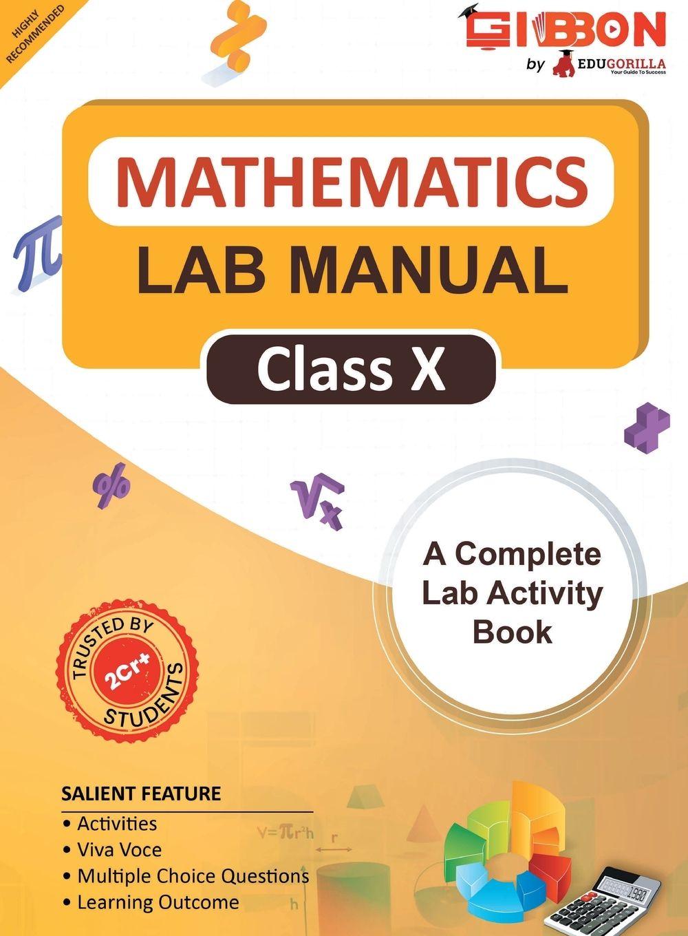 Vorderes Coverbild Mathematics Lab Manual Class X | According to the latest CBSE syllabus and other State Boards following the CBSE curriculum