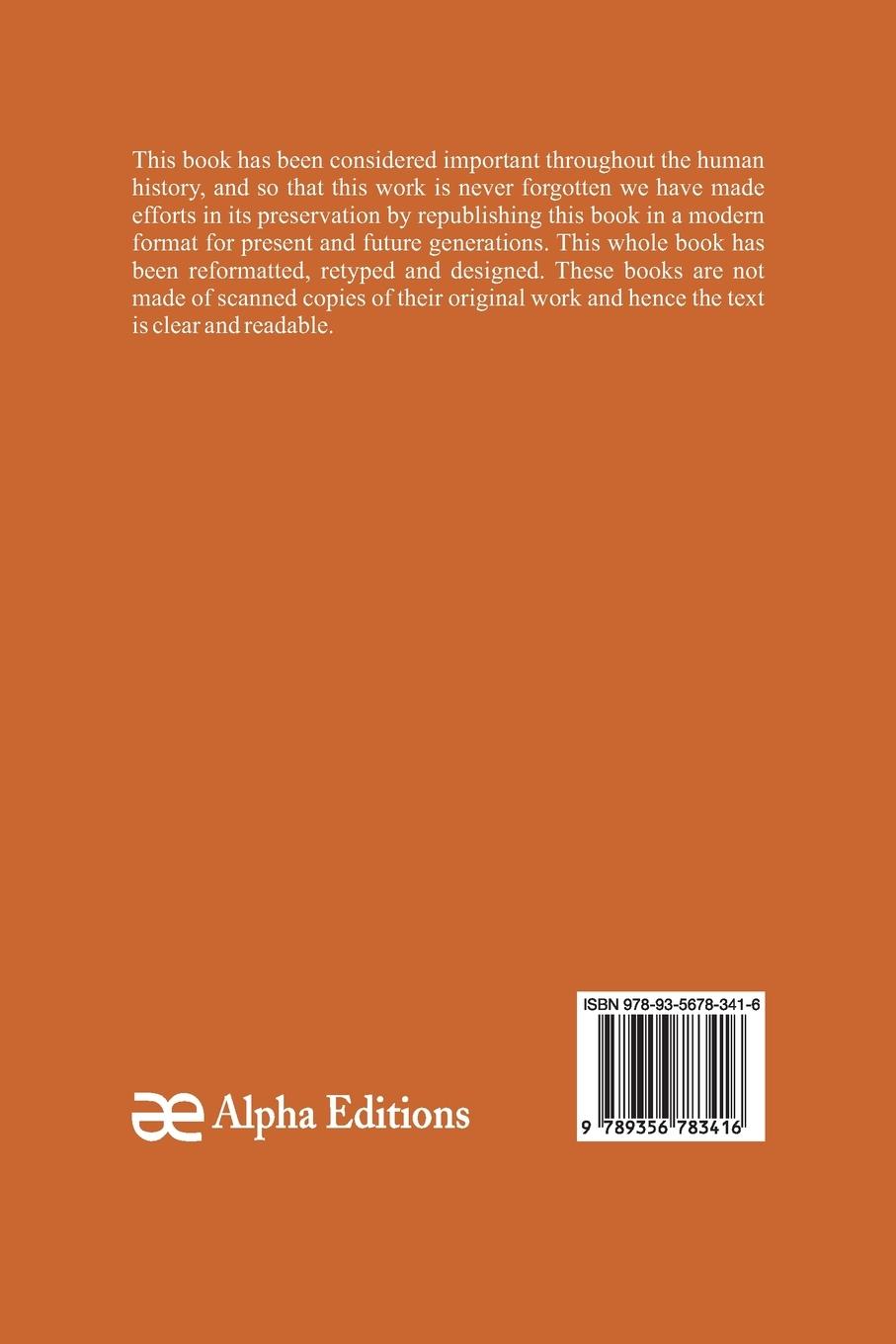 Rückseitencover Letters of Marcus Tullius Cicero