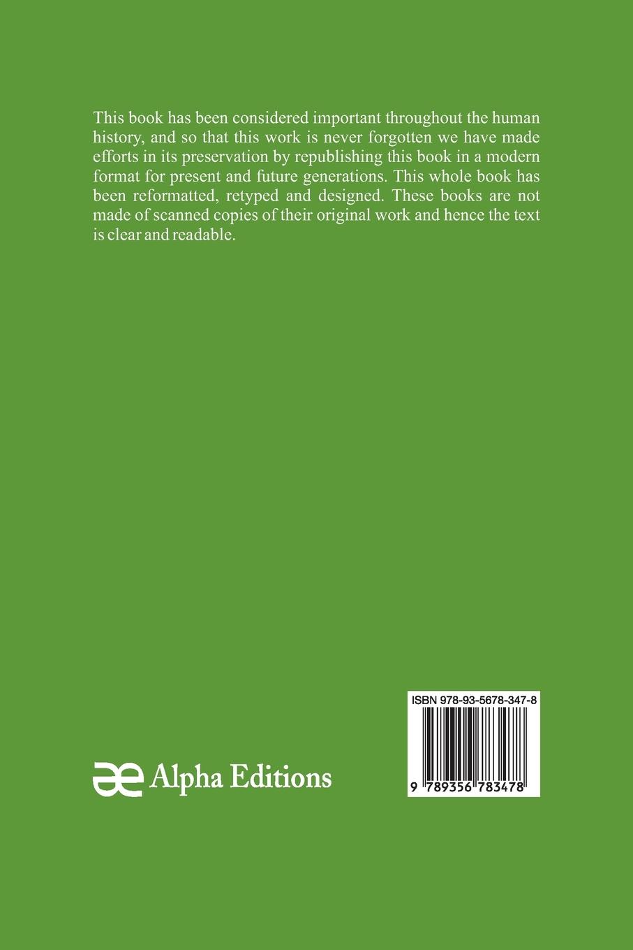 Rückseitencover Letters of Lord Acton to Mary, Daughter of the Right Hon. W. E. Gladstone