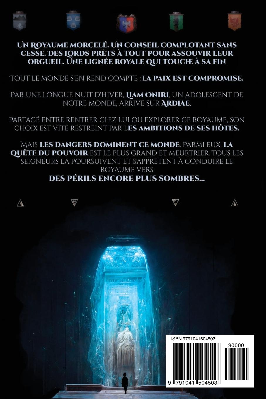 Rückseitencover Ardiae - La Guerre des Quatre Lords