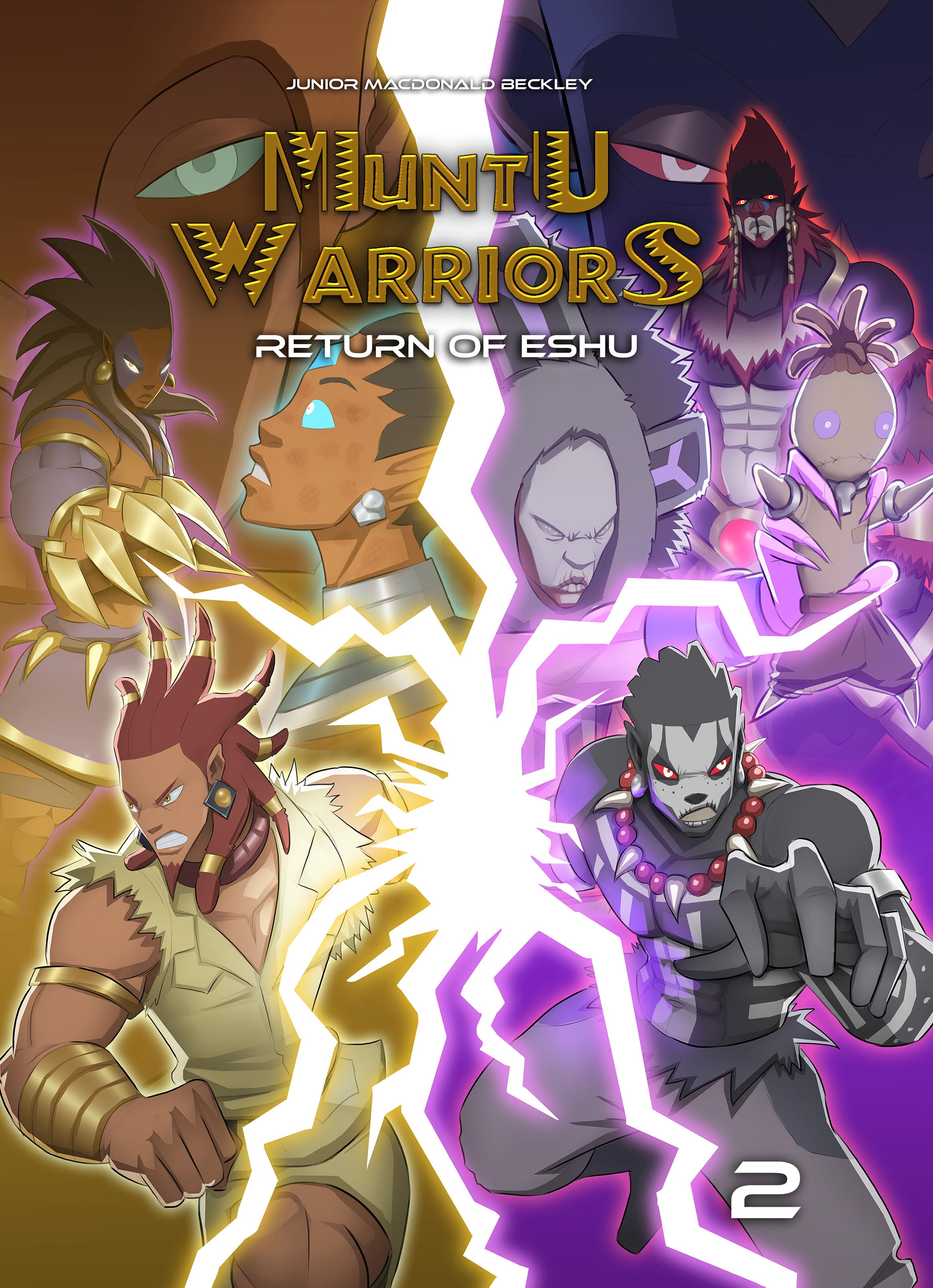 Vorderes Coverbild Muntu Warriors, Return of the Eshu, Volume 2
