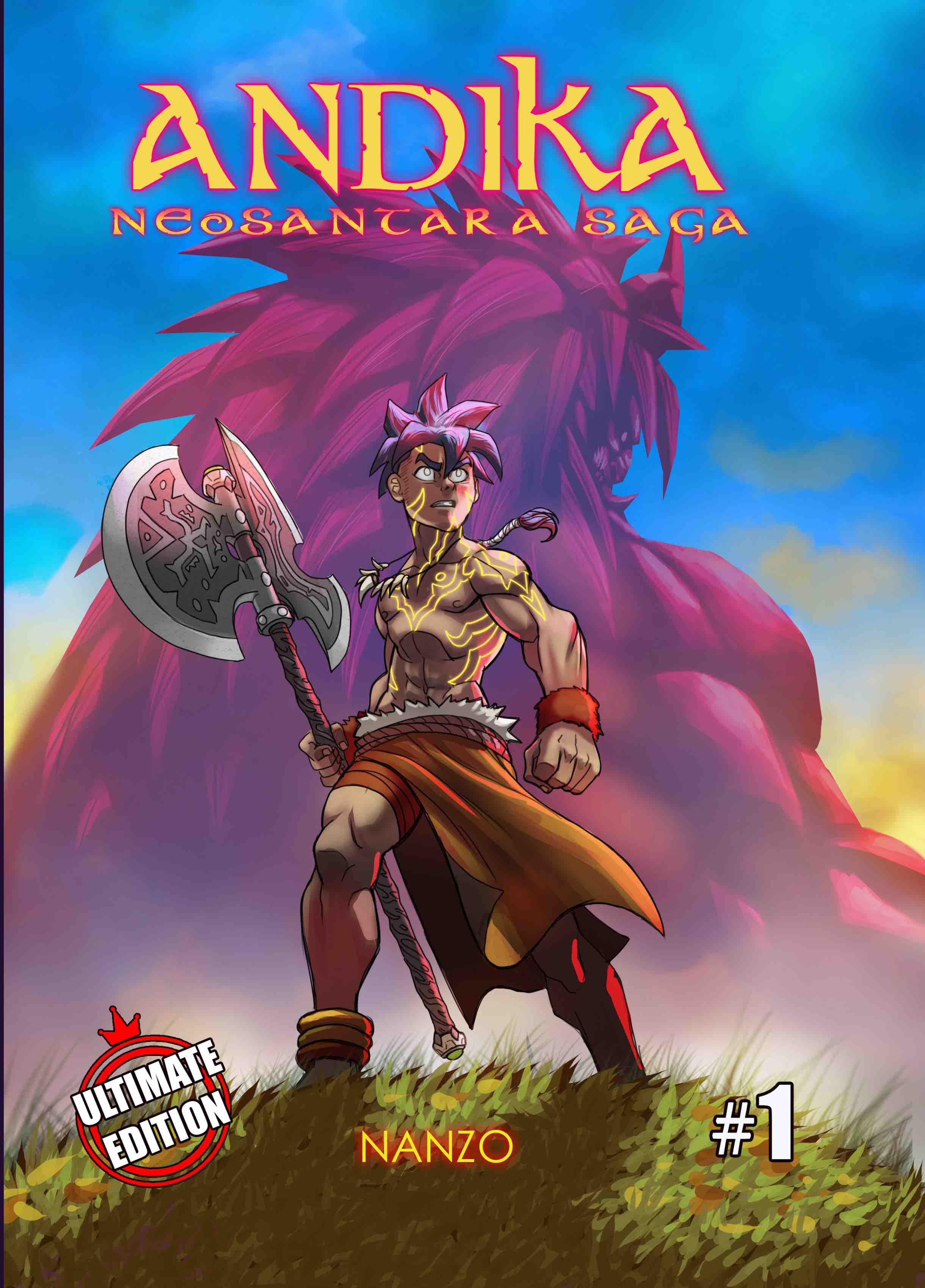 Vorderes Coverbild Andika, Neosantara Saga, Volume 1