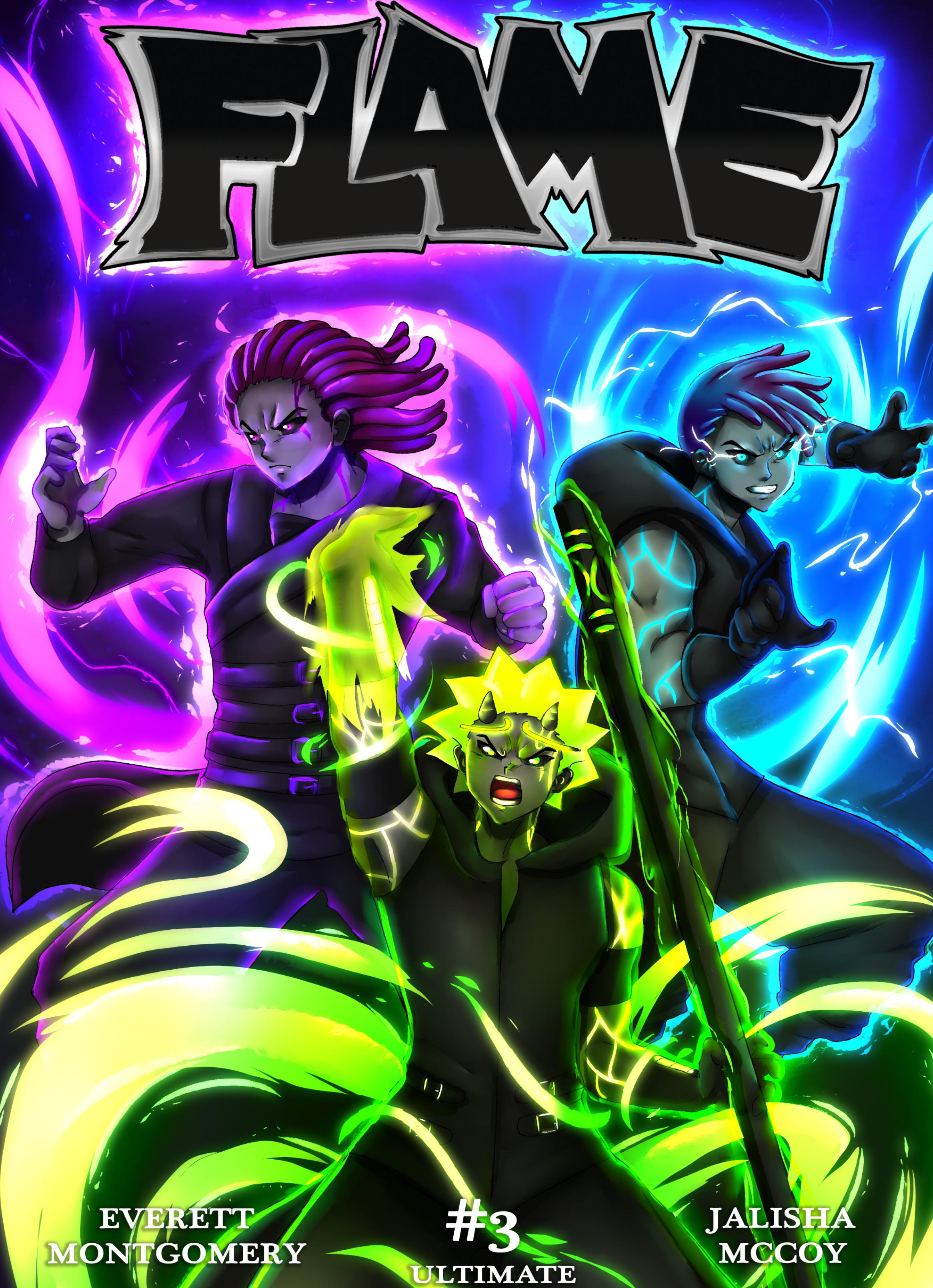 Vorderes Coverbild Flame, Volume 3