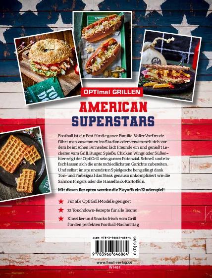 Rückseitencover OPTImal Grillen - American Superstars