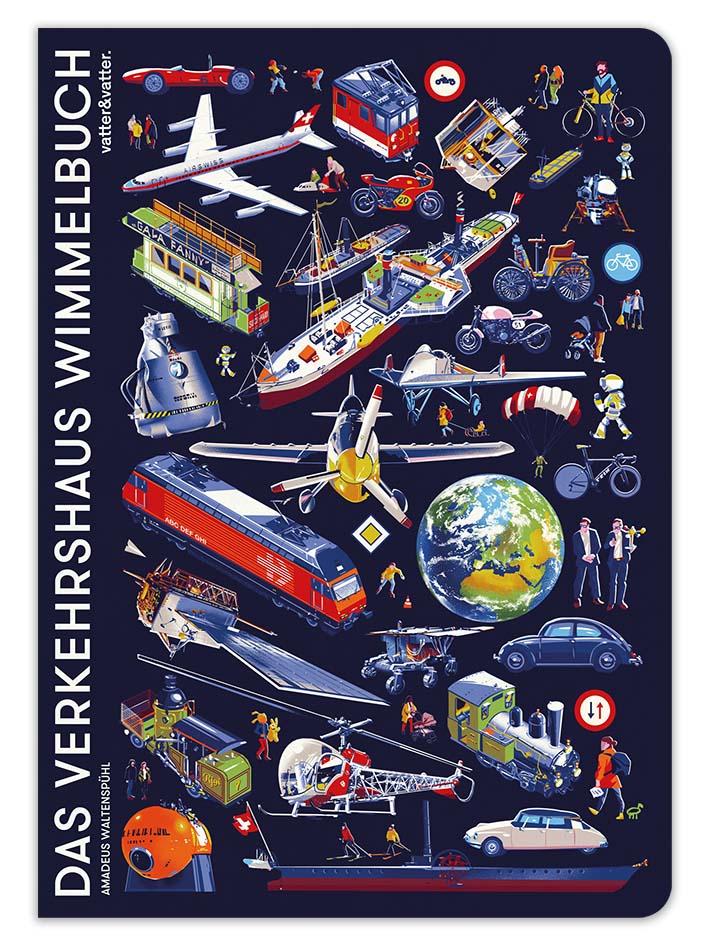 Vorderes Coverbild Das Verkehrshaus Wimmelbuch