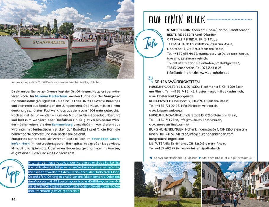 Beispielinhalt (Bild) Wochenend und Wohnmobil - Kleine Auszeiten am Bodensee