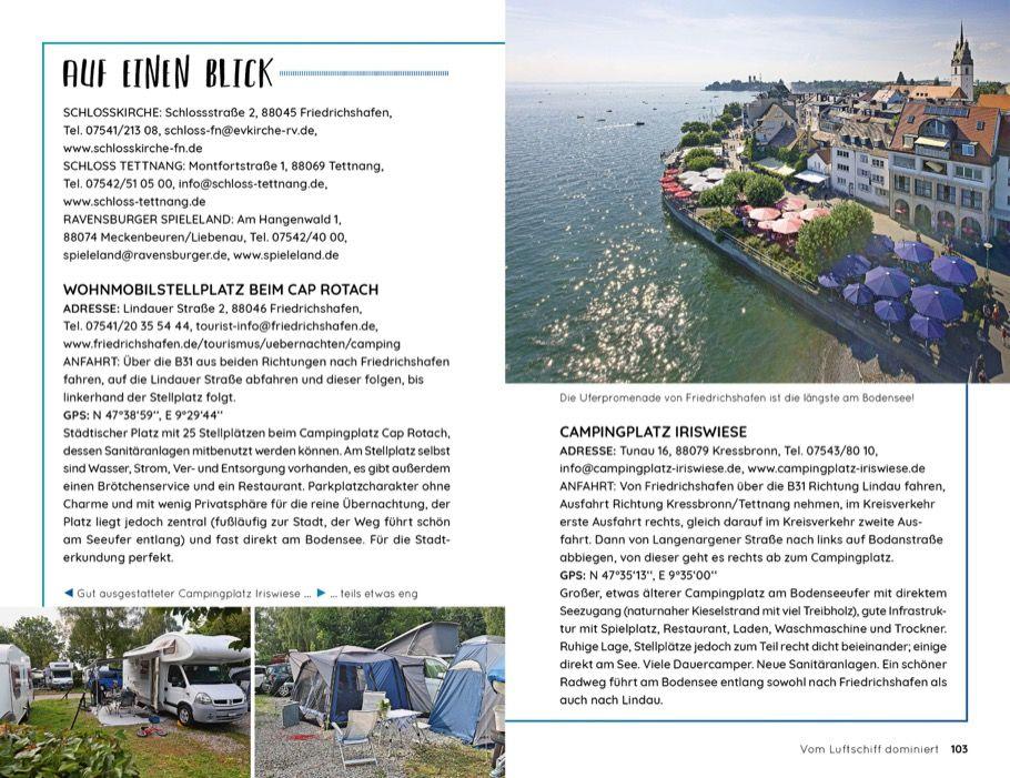 Beispielinhalt (Bild) Wochenend und Wohnmobil - Kleine Auszeiten am Bodensee