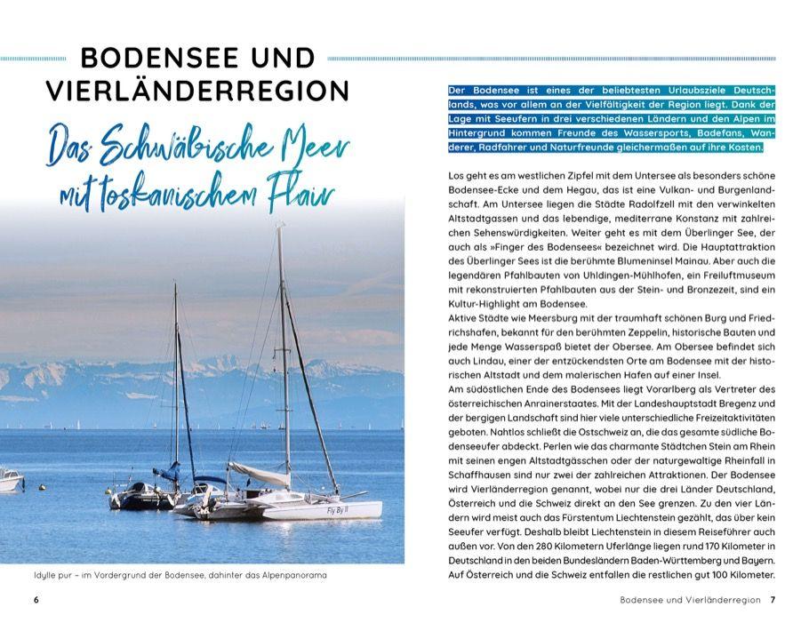Beispielinhalt (Bild) Wochenend und Wohnmobil - Kleine Auszeiten am Bodensee