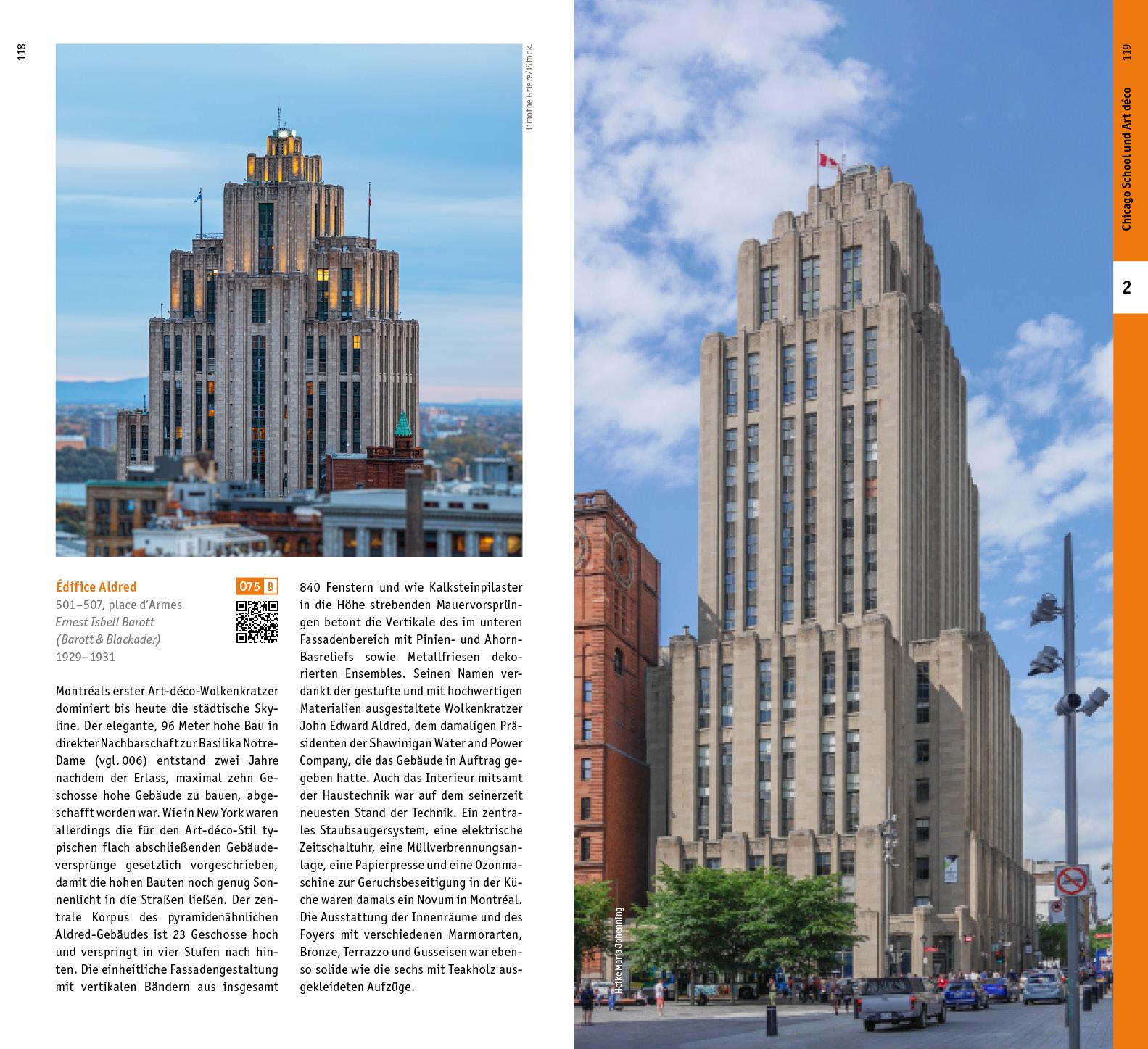 Beispielinhalt (Bild) Montréal. Architekturführer